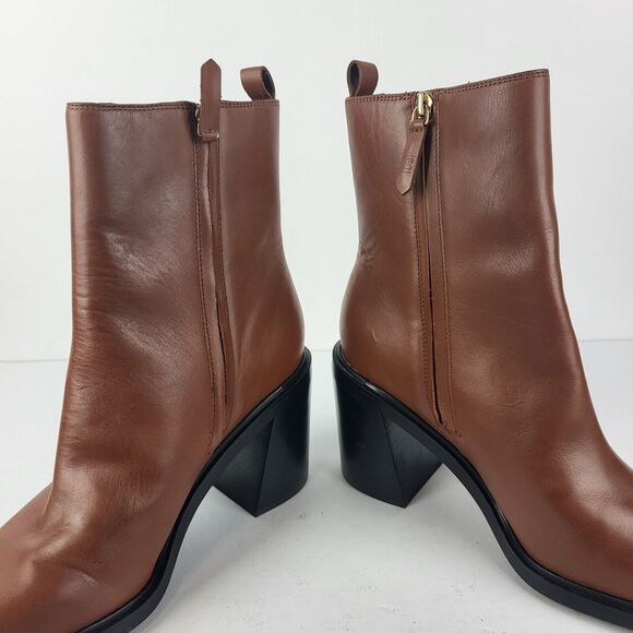 Sarto Franco Sarto Womens Paula Brown Chelsea Ankle Boots Size 10 M - Picture 11 of 16